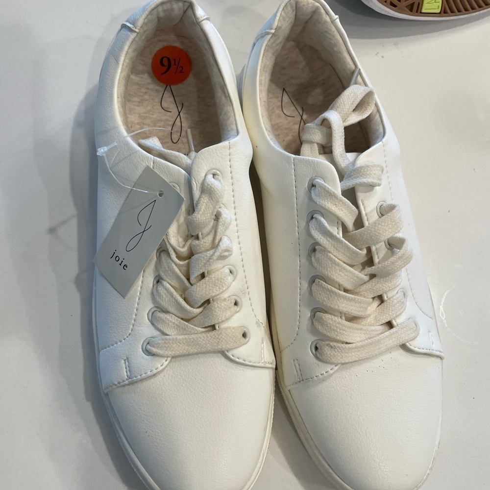 Joie White Sneakers - Picture 2 of 2